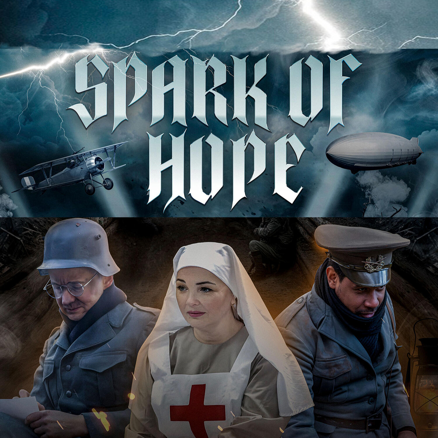 Spark of Hope Movie poster for "Spark of Hope". International actor Ragday Oleksandr Tymofieiev (Рагдай Александр Тимофеев) as Richard von der Goltz.